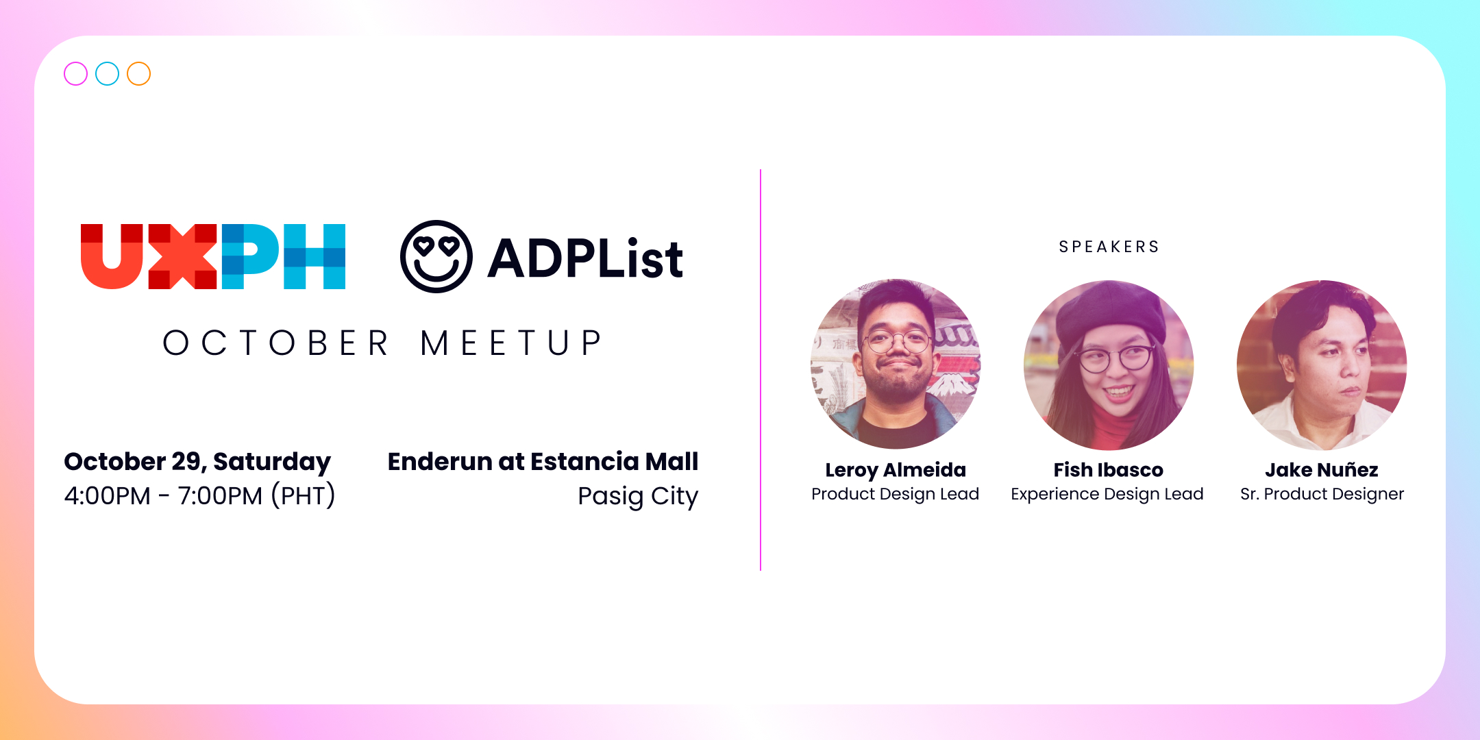 UXPH x ADPList Meetup